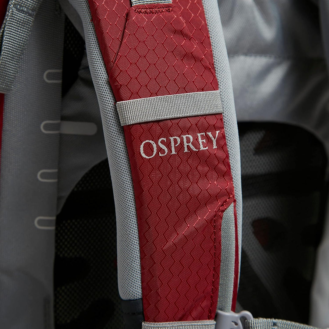 Osprey Ariel 55 Trekkingrucksack für Frauen Claret Red WM/L, Claret Red WM/L