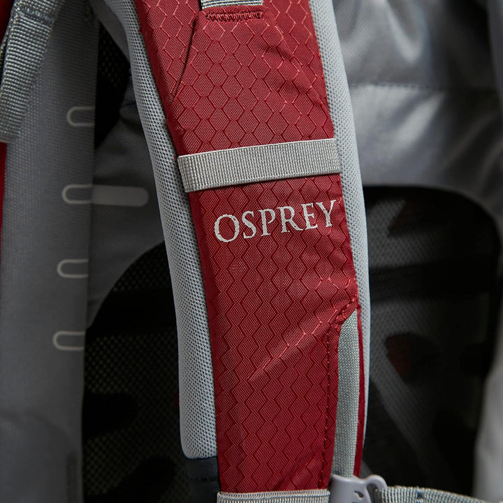 Osprey Ariel 55 Trekkingrucksack für Frauen Claret Red WM/L, Claret Red WM/L