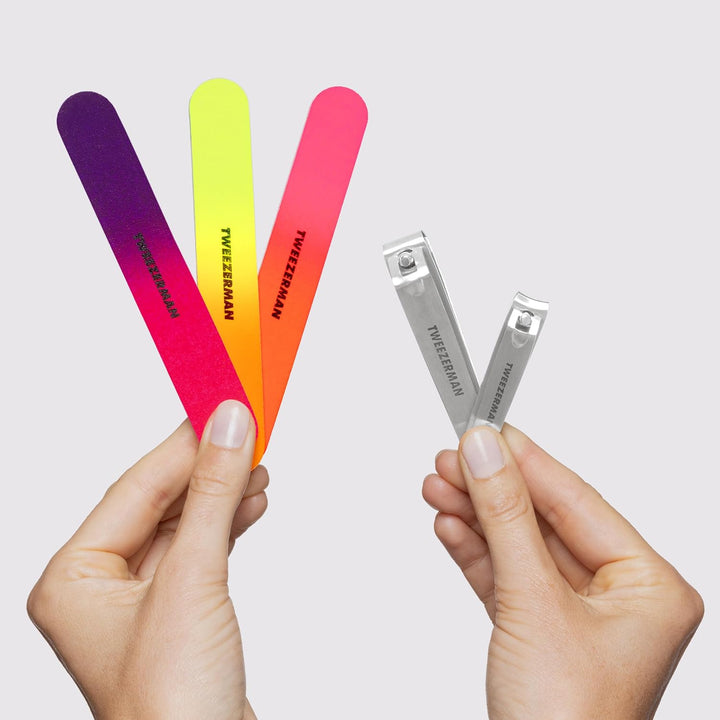 Tweezerman Neon-Nagel-Set