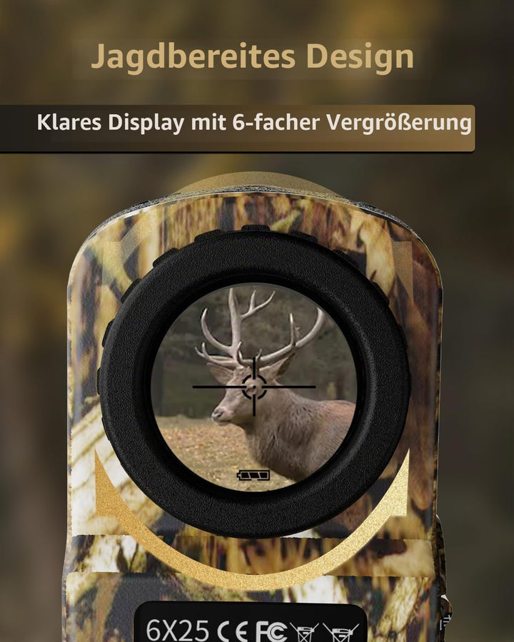 AOFAR HX-700N Golf Entfernungsmesser Jagd 700 Yards Wasserdicht bogenschiessen entfernungsmesser, En