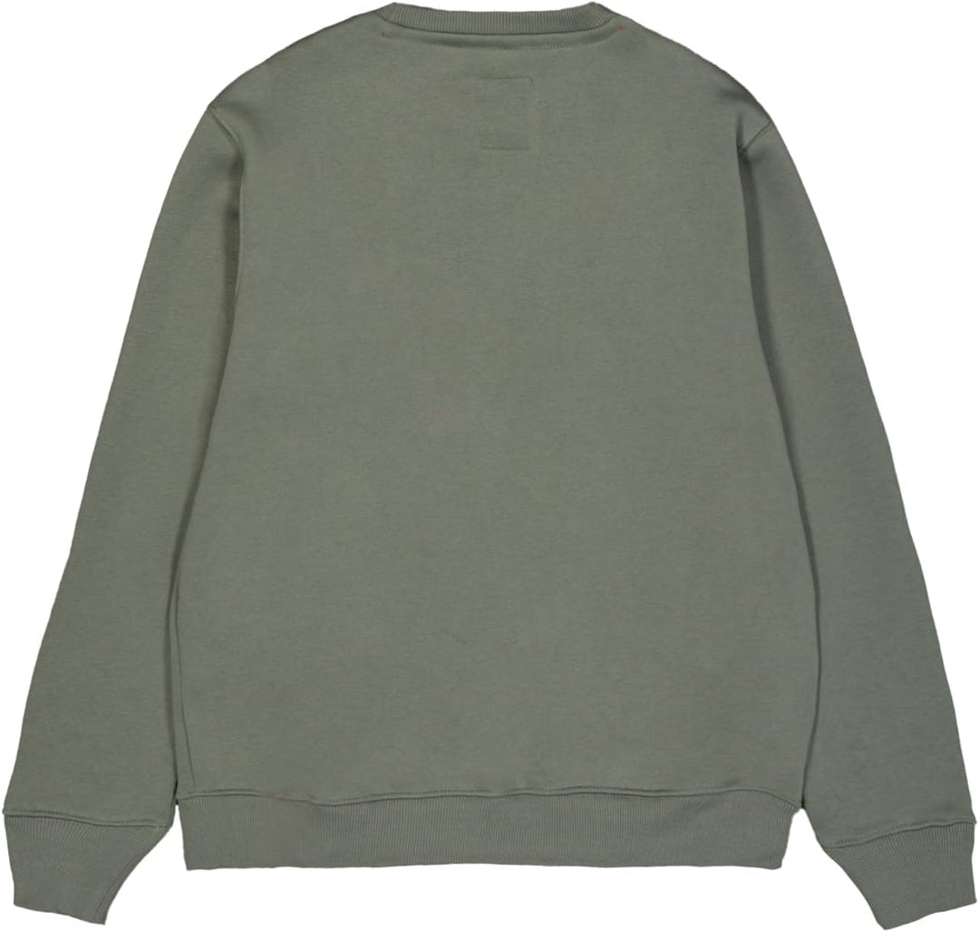 ALPHA INDUSTRIES Herren Basic Sweater Sweatshirt für Herren Sweatshirt (1er Pack) XXS Dunkles Olivgr