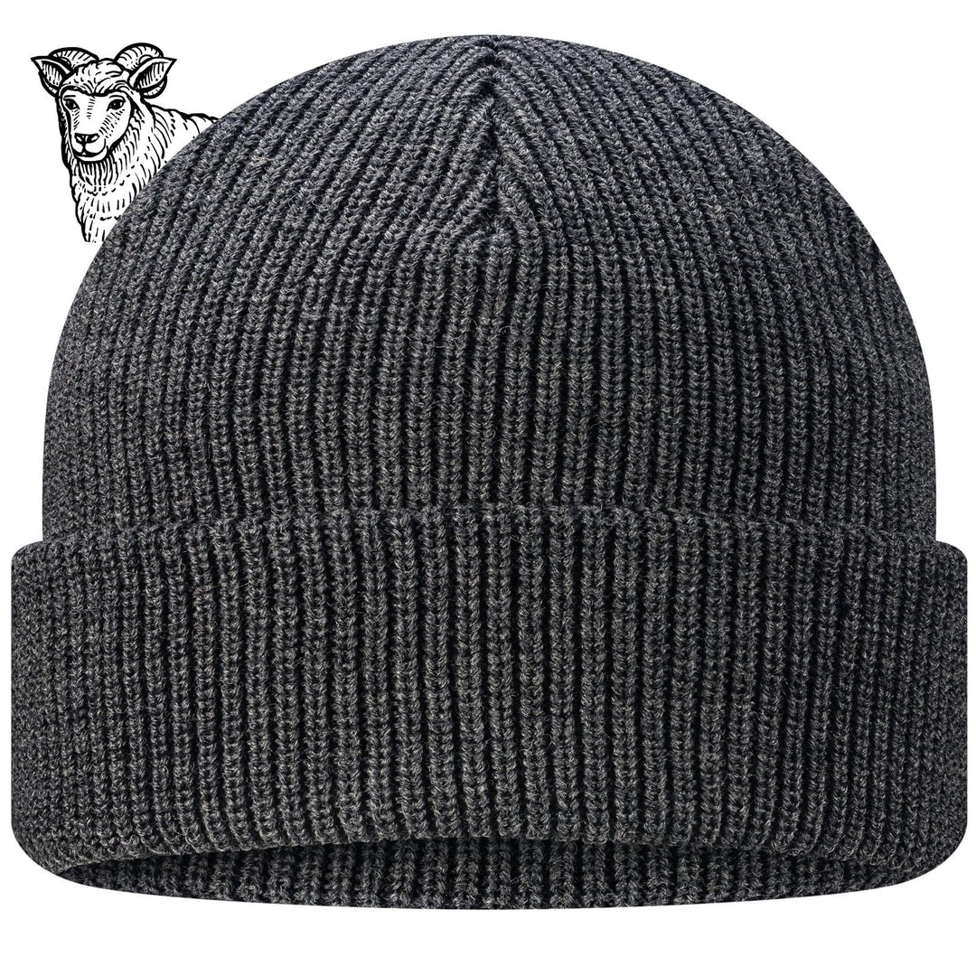 TODO Merino Mütze Herren Beanie Damen, Warm, Weich, Bequem. Wollmütze für kalte Tage, Alltag, Outdoo