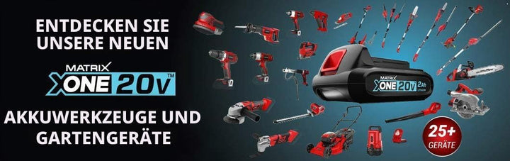 MATRIX X-One Ladegerät Akkuladegerät für X-One / Power 20 Serie 20 V