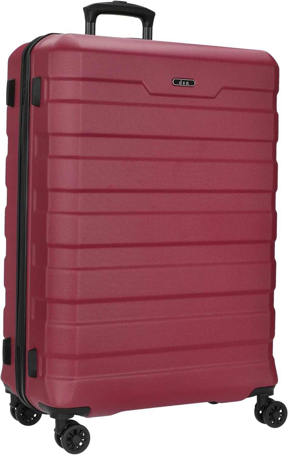 D&N Travel Line 2400-4-Rollen-Trolley L 78 cm pink, Pink