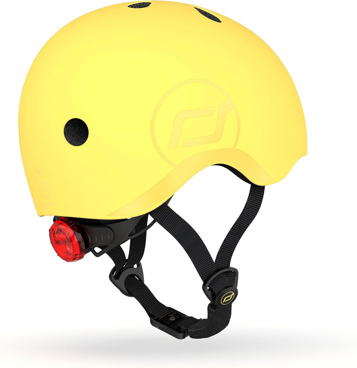 Scoot & Ride, S - M Size Kids Helmet lemon, lemon