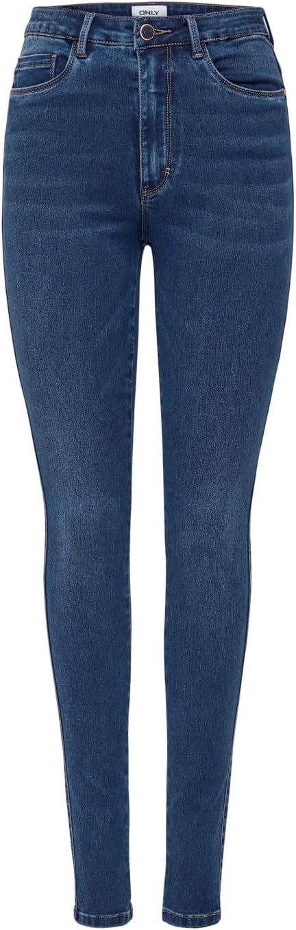 ONLY Women's Skinny Jeans XS / 32L Blau (Dark Blue Denim), XS / 32L Blau (Dark Blue Denim)