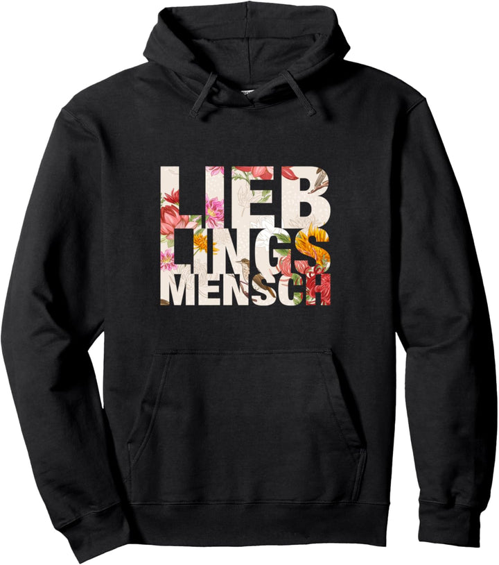 Bestes Geschenk für deinen Freund & Freundin LIEBLINGSMENSCH Pullover Hoodie