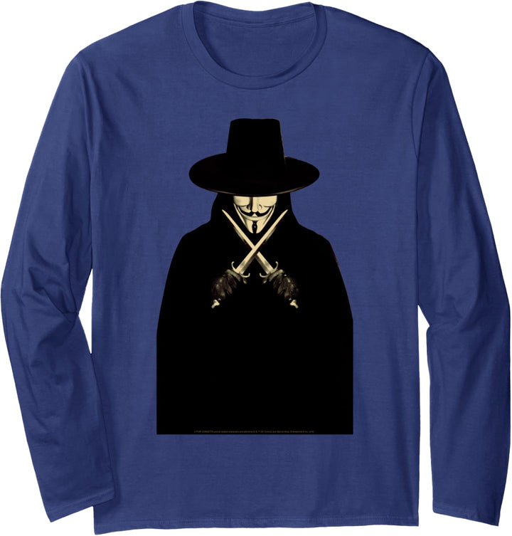V For Vendetta V Langarmshirt