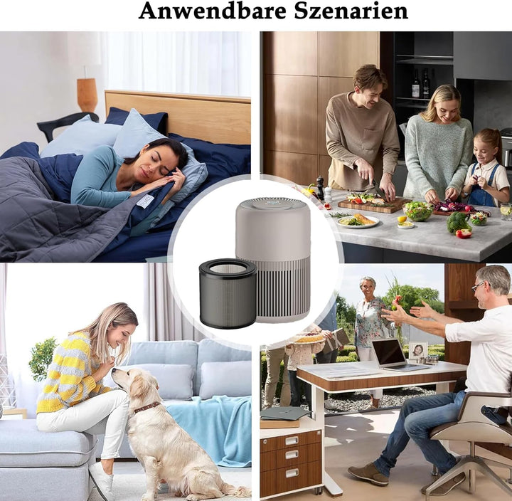 FY0900 Ersatzfilter für Philips 900 Serie Luftreiniger AC0920/10 AC0921/14 2-in-1 H13 Ersatz HEPA Fi