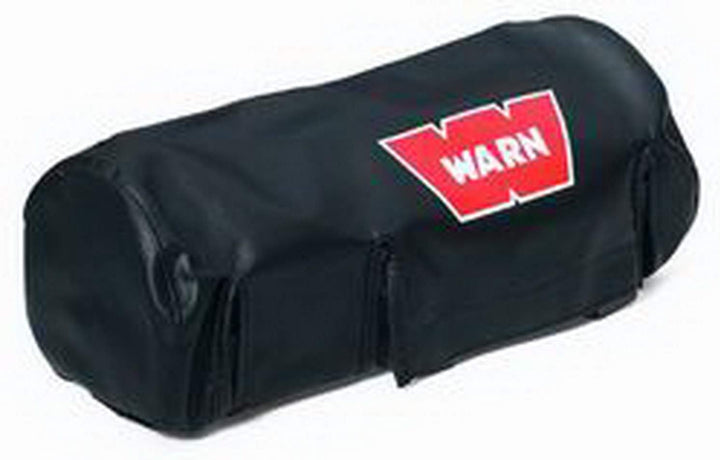 WARN 18250 Weiche Windenabdeckung mit Bungee-Schnurverschlüssen für 9.5ti und XD9000i Winden, schwar