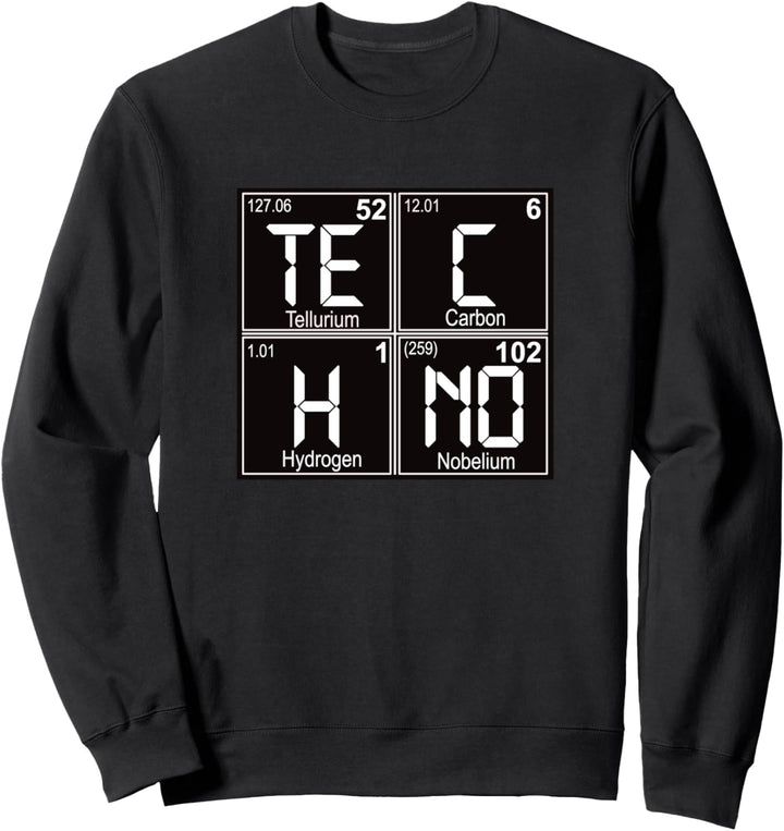 Rave EDM Trance Goa Music Festival TECHNO Herren & Damen Sweatshirt
