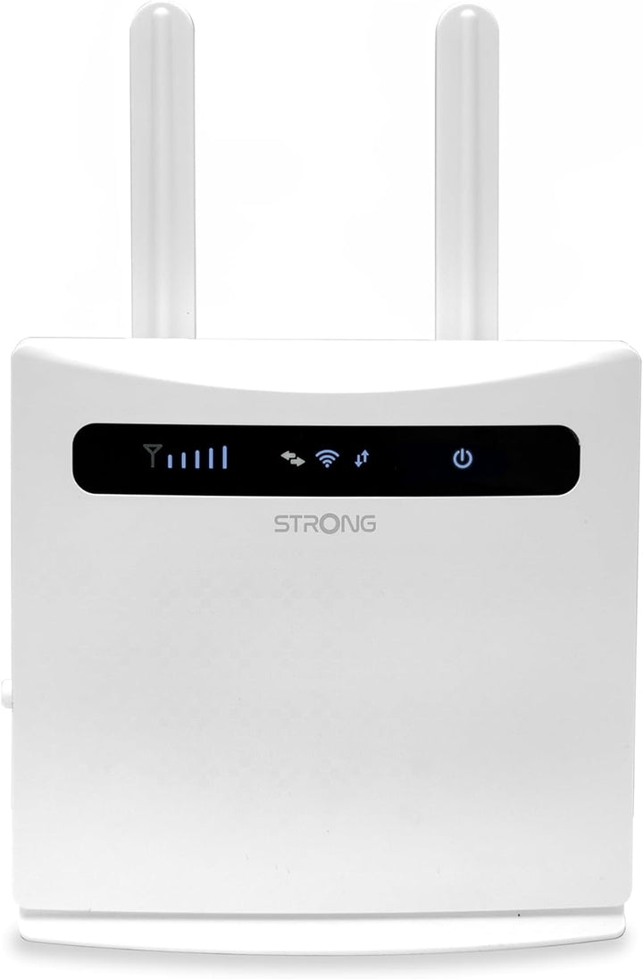 STRONG 4G Router 300V2 LTE Router LTE bis zu 150 Mbit/s WLAN bis zu 300 Mbit/s 2.4 GHz 4 x LAN 2 x S