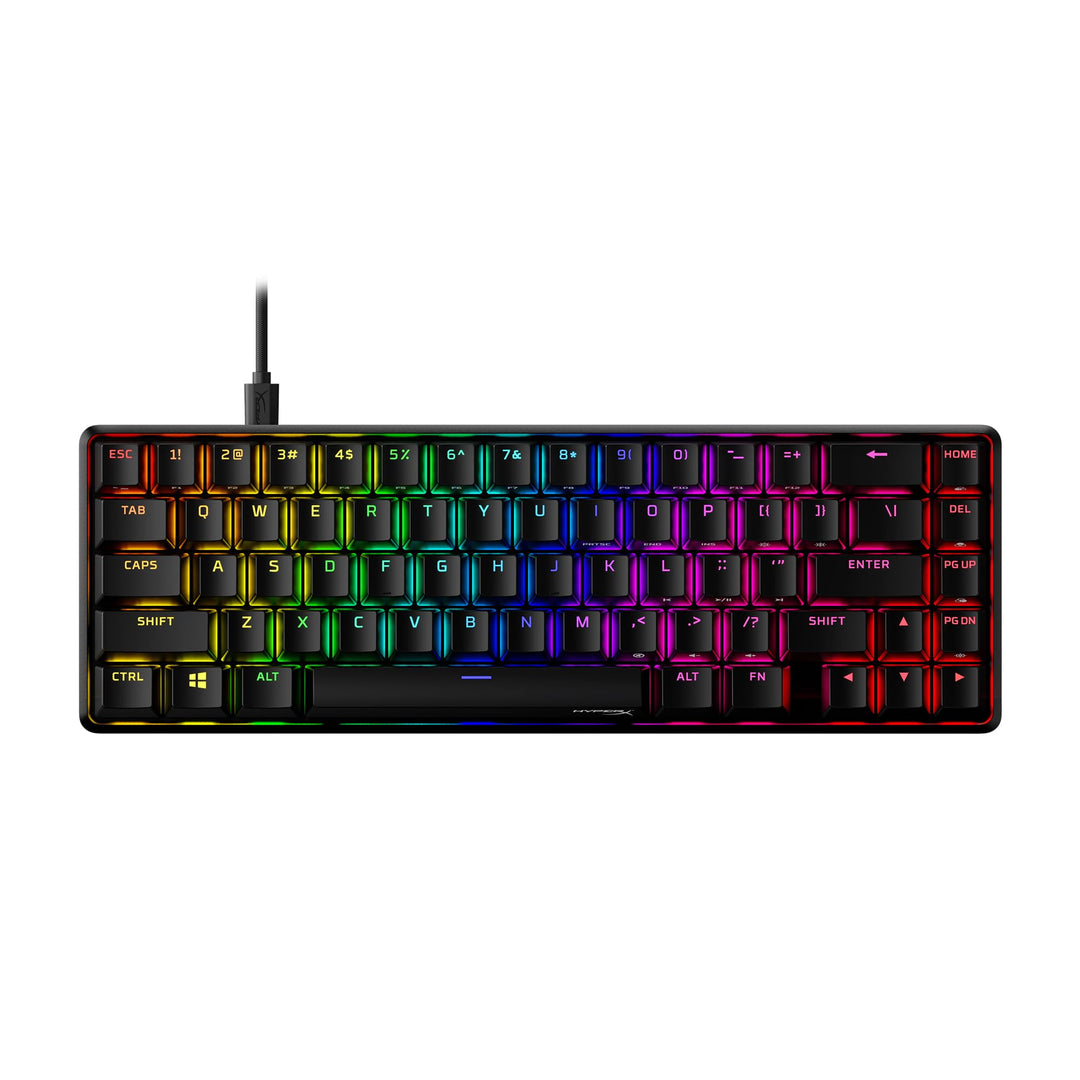 HyperX Alloy Origins 65 – Mechanische Gaming-Tastatur - Ultrakompakter 60% Formfaktor - HyperX Red S