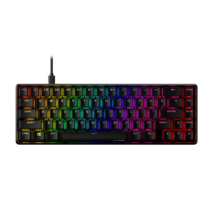 HyperX Alloy Origins 65 – Mechanische Gaming-Tastatur - Ultrakompakter 60% Formfaktor - HyperX Red A