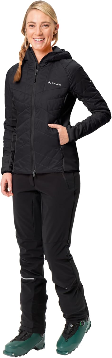 VAUDE Sesvenna Damen Isolationsjacke für Skitouren black/black 34, black/black 34
