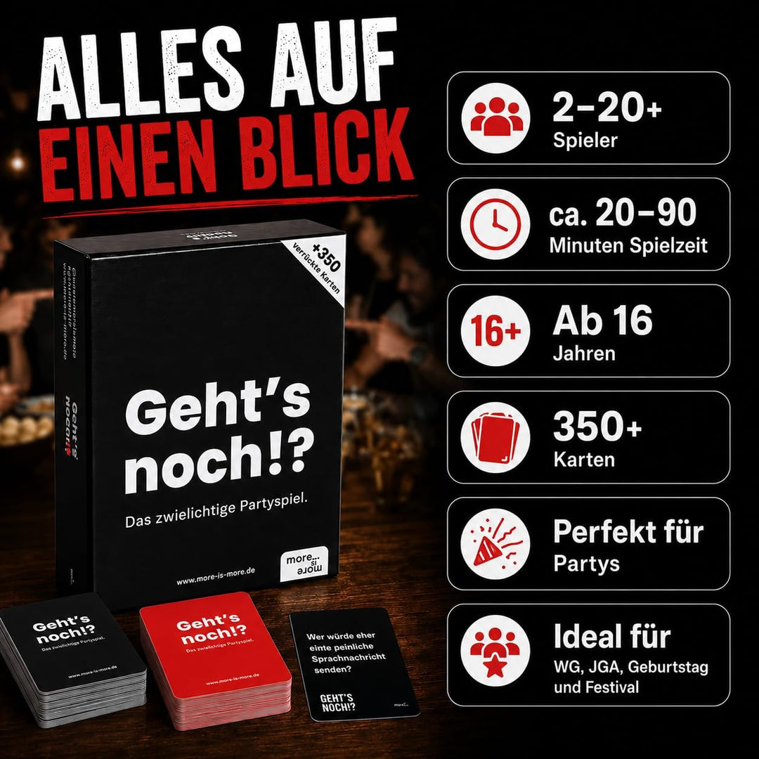 more is more Geht&