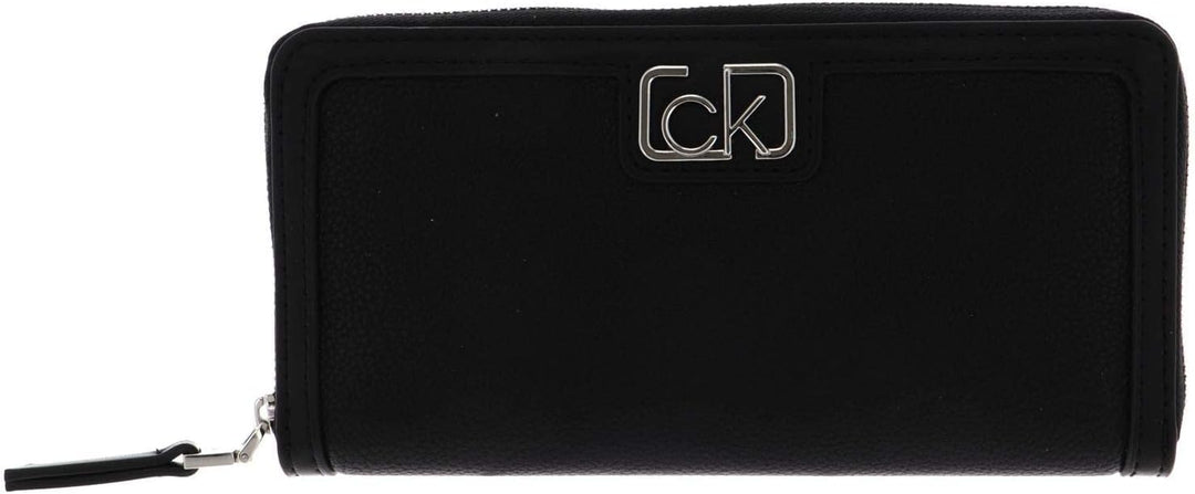 Calvin Klein Zip Around Wallet CK Black