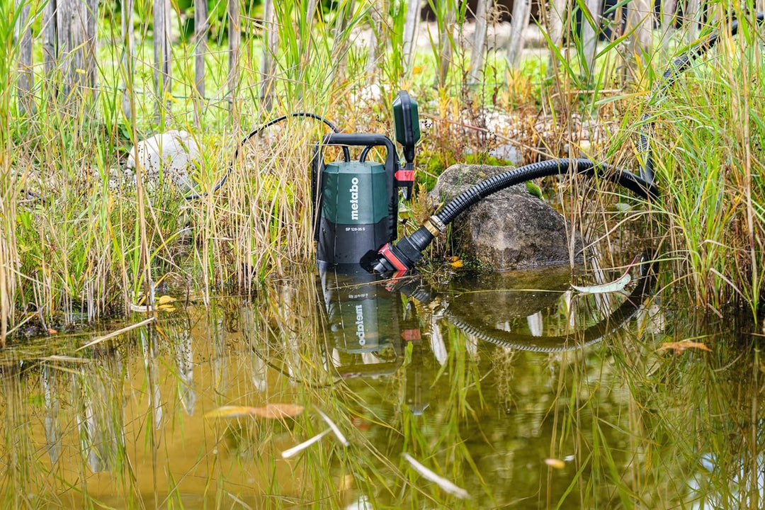 metabo Schmutzwasser‑Tauchpumpe SP 120‑35 S - 410 W, 12.000 l/h, 4.5 m Förderhöhe, bis 35 mm Korngrö