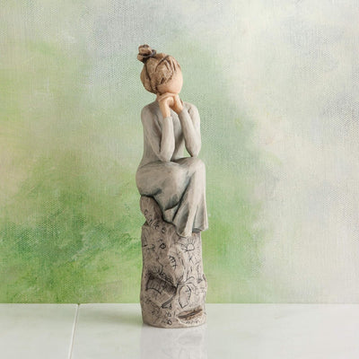 Enesco 27537 Willow Tree Patience Figur, bunt, One Size, Patience