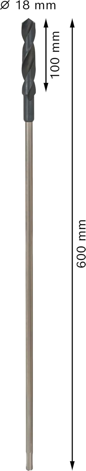 Bosch Professional Schalungs- und Installationsbohrer SDS-plus (Ø 18 mm) Durchmesser: 18/Gesamtlänge