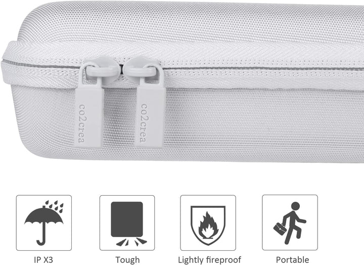 co2CREA Hart Reise Schutz Hülle Etui Tasche für Apple Mac M2 chip/Mac mini M2 Pro/M1 Desktop PC für
