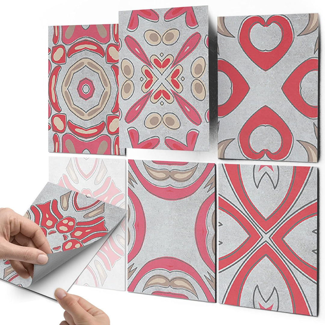 CREATISTO Klebefliesen Stickerfliesen Fliesenfolie - Hochwertige Aufkleber Sticker für Fliesen I Kle
