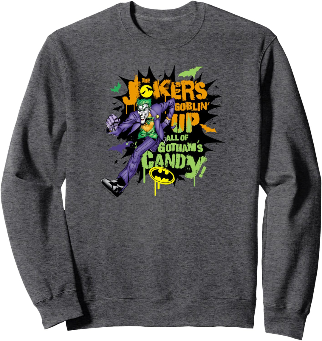 Batman the Joker Goblin Candy Sweatshirt