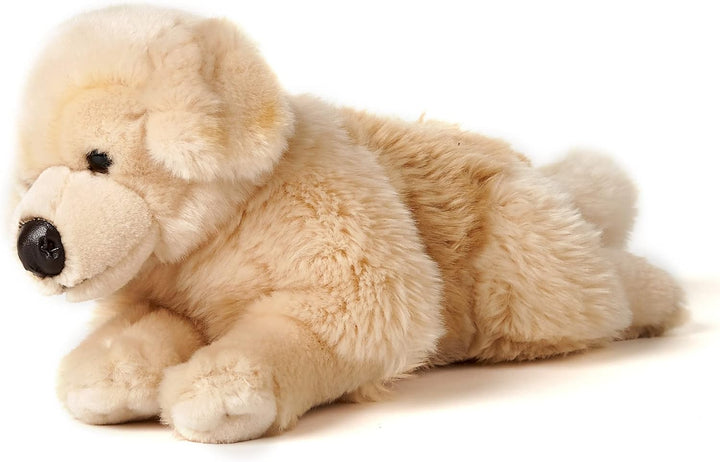 Uni-Toys - Golden Retriever, liegend - 39 cm (Länge) - Plüsch-Hund, Haustier - Plüschtier, Kuschelti