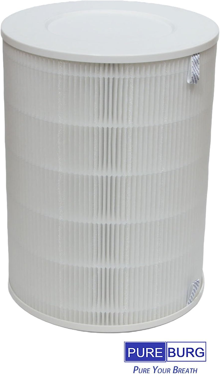 PUREBURG Ersatz-HEPA-Filter kompatibel mit Proscenic A9 und Pro Breeze PB-P07 Luftreiniger, H13 4-St