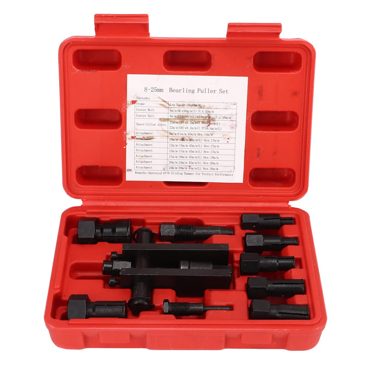 Asixxsix 10PCS Blind Inner Bearing Puller Hole Remover, Motorrad Innenlager Removal Tool Kit Inner B