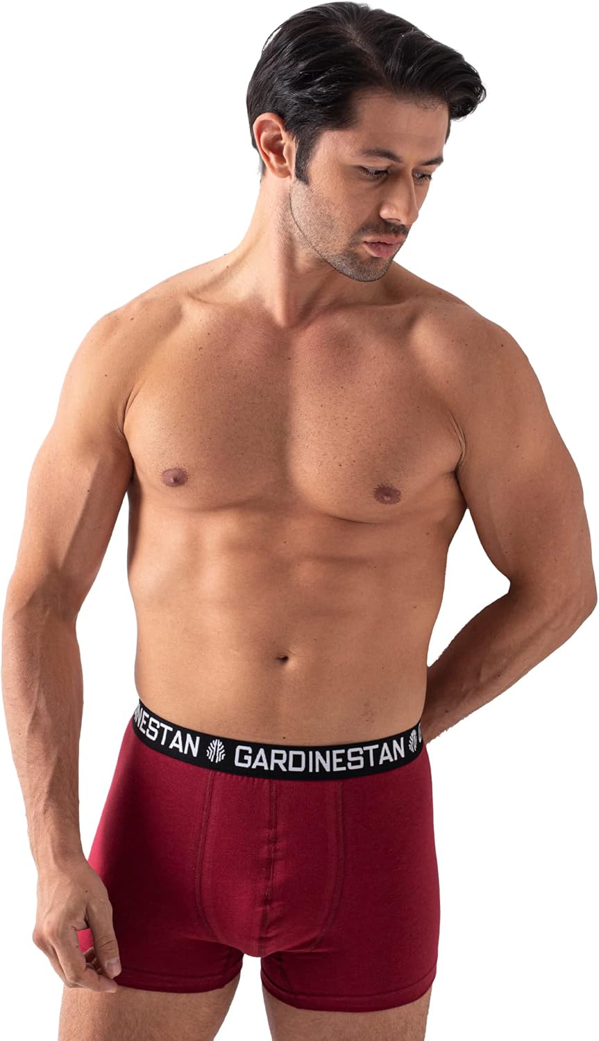 GARDINESTAN JUNG CFO GmbH Boxershorts Herren Männer Baumwolle Hochwertig Elastisch kein Zettel Boxer
