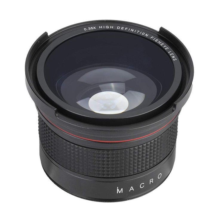 58MM 0,35X Fisheye Objektiv Super Weitwinkelobjektiv für Canon/Nikon/Sony/Minolta/Pansonic/Olympus/P