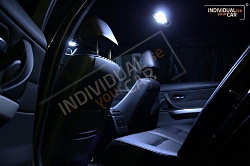 INDIVIDUALise your CAR Innenraumbeleuchtung SET für 3er E90 Limousine (Ohne Panoramadach, Cool-White