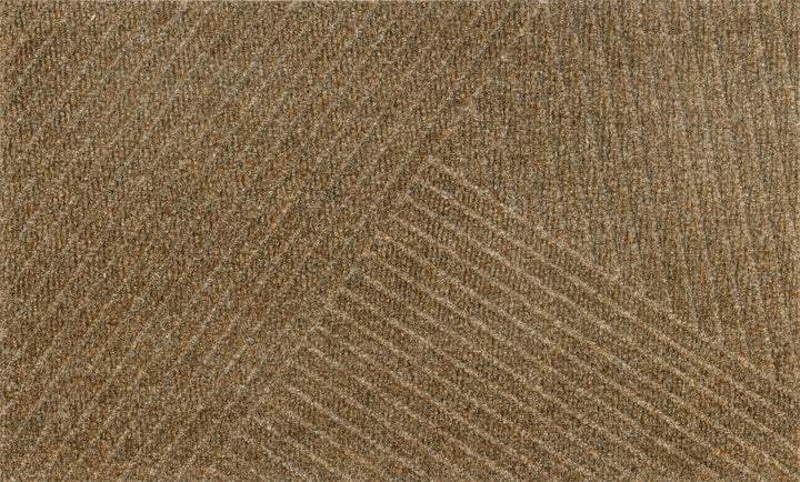DUNE Stripes Taupe 45x75cm, innen und aussen, waschbar