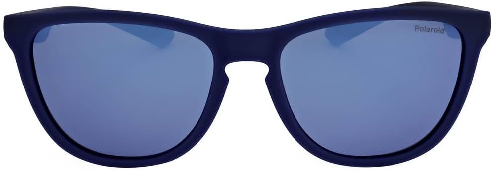 Polaroid Unisex Sunglasses 56 Zx9/5x Blue Azure, 56 Zx9/5x Blue Azure