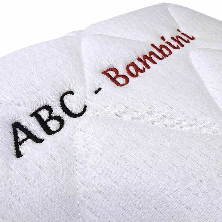 Betten-ABC OrthoMatra Bambini Babymatratze, Bezug waschbar, Gesamthöhe ca.12 cm, mit Klimawatte Grös