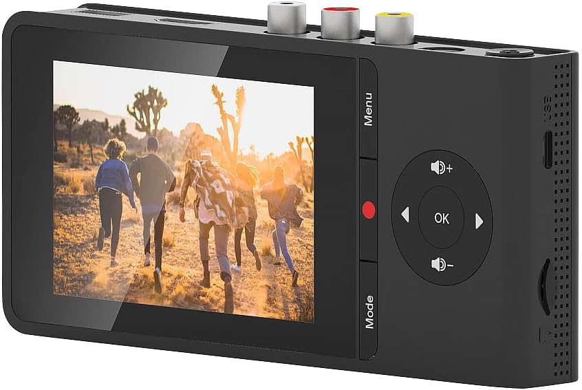 auvisio Videorekorder: Video-Rekorder mit Analog-Eingängen, Farb-Display, USB, SD, 60 B./Sek. (analo
