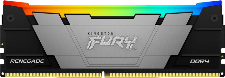 Kingston Fury Renegade RGB 16GB 3600MT/s DDR4 CL16 DIMM (Kit mit 2) Desktop Gaming Speicher - KF436C