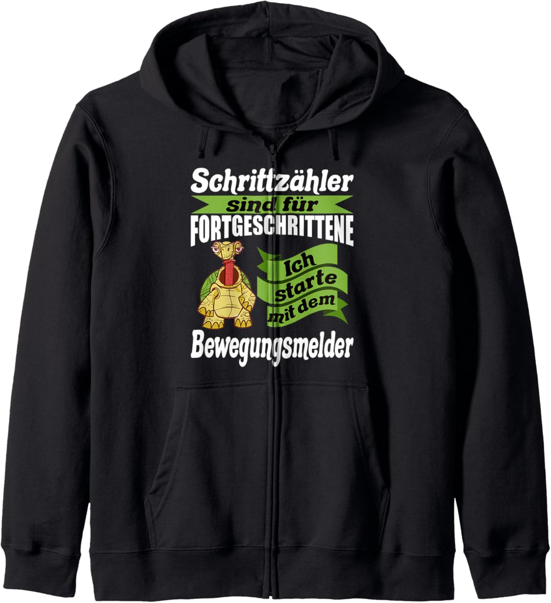 Lustiger Schildkröten Spruch Laufen Humor mit Schildkröte Kapuzenjacke