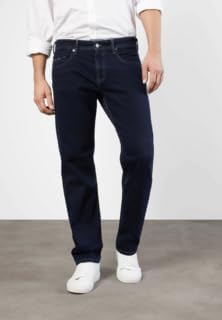 MAC Jeans Herren Jeans Hose Ben Stretchdenim Darkblue 31W / 30L Blue Black, 31W / 30L Blue Black