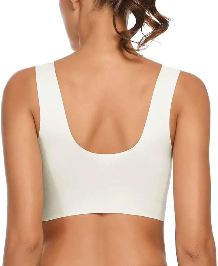 WOWENY Damen Vollschalen BH bügel Zero Feel Push up Seamless BH Nahtlos Komfort Soft BH Schlaf BH Kl