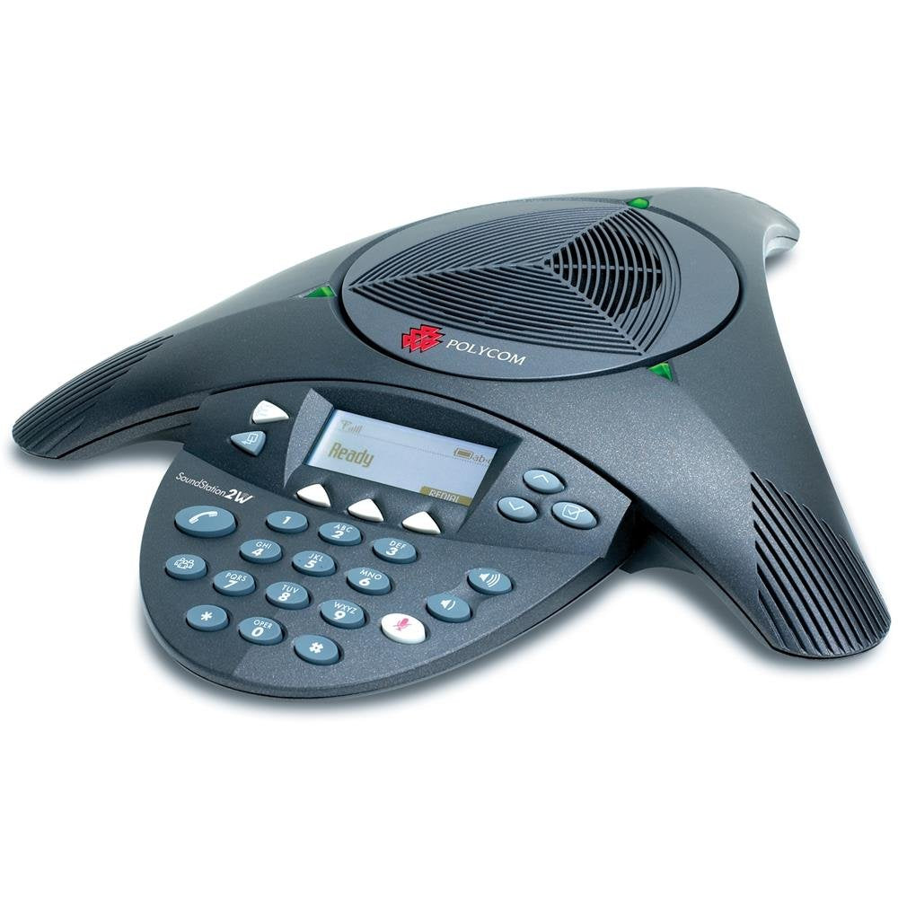POLYCOM Soundstation 2W Basic Konferenztelefon (französischer Stecker), Französischer Stecker