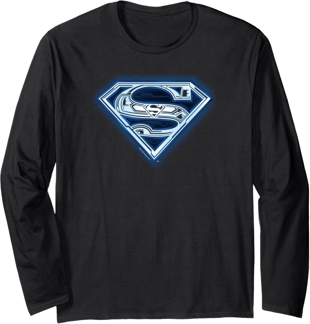 Superman Cyber Shield Langarmshirt