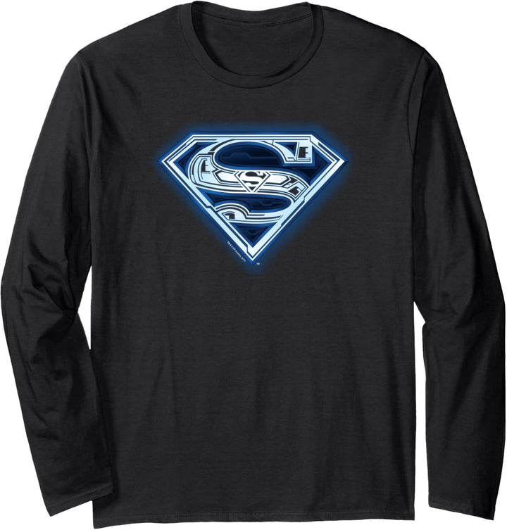 Superman Cyber Shield Langarmshirt
