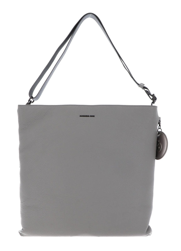 Mandarina Duck Damen Mellow Leather Kuriertasche Pearl, Pearl
