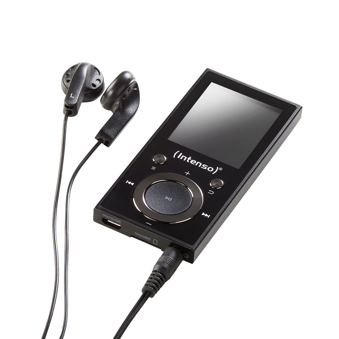 Intenso Video Scooter BT MP3 Player mit Bluetooth 5.0, 1,8 Zoll Farbdisplay, 64 GB microSD, USB-C, b