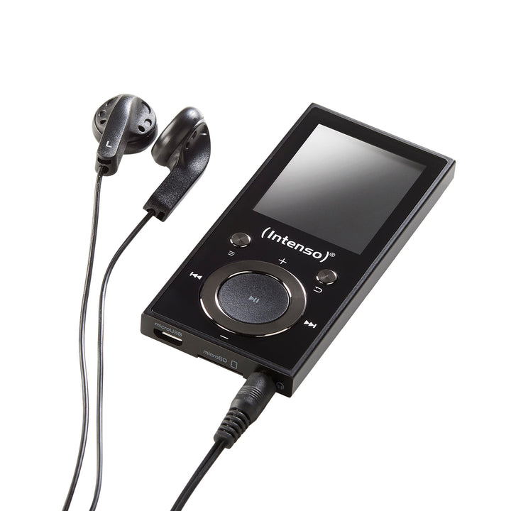 Intenso Video Scooter BT MP3 Player mit Bluetooth 5.0, 1,8 Zoll Farbdisplay, 64 GB microSD, USB-C, b