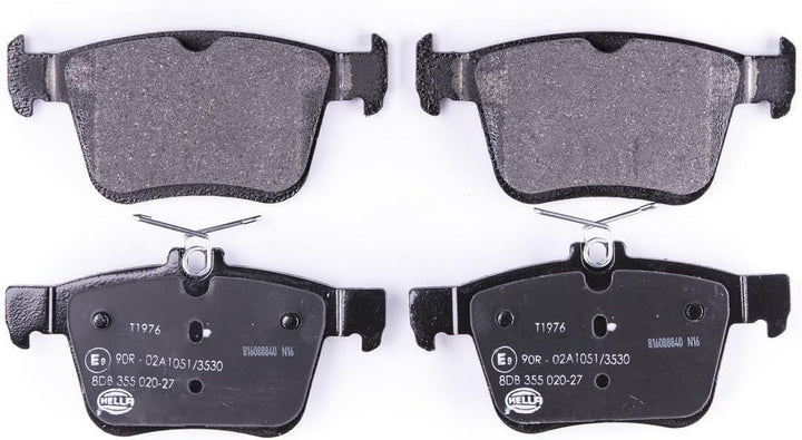 HELLA PAGID 8DB 355 020-271 Bremsbelagsatz - T1976 - Dicke/Stärke: 16.4mm - Bremssystem: Teves - nic