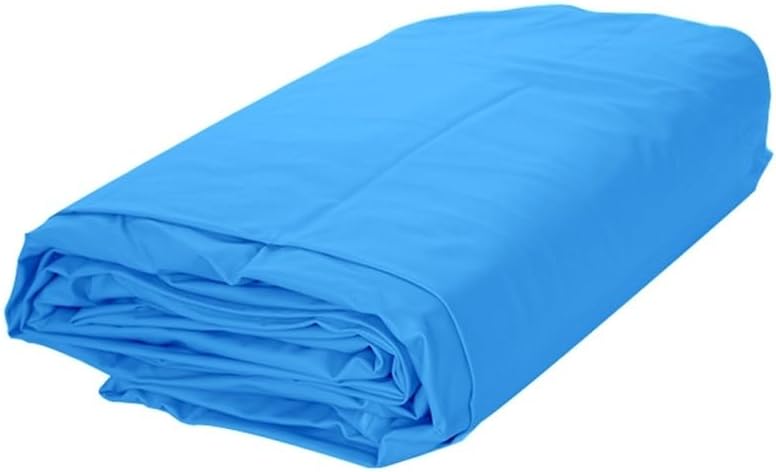 EVOLUTION Poolfolie Rund Blau 350x90cm 0,4mm Überlappend Austauschfolie Innenhülle 350 x 90 cm, 350