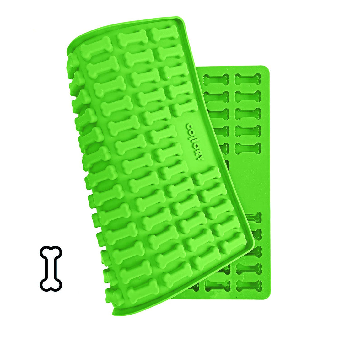 Collory Medium Knochen (3,2cm) Silikon Backmatte, Backform für mittlere DIY Hundekekse und Leckerlis
